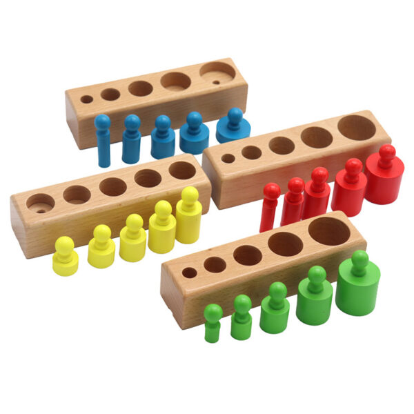 Montessori kindergarten early education toy building blocks - Image 2