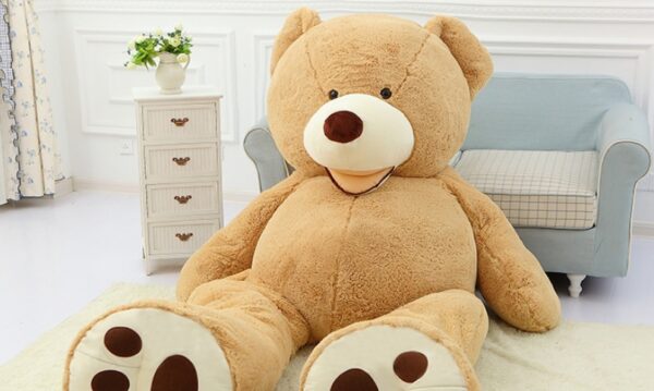 Giant Teddy Bear Plush Toy Huge  Soft Toys  Leather Shell - Image 6