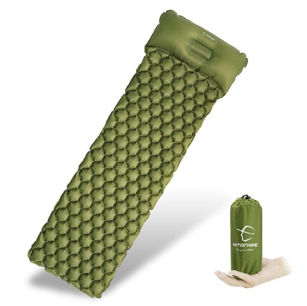 Outdoor Camping Inflatable Honeycomb Mattress Tent Sleeping Mat - Image 6