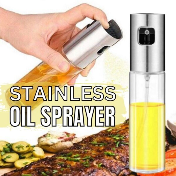 Olive Oil Sprayer Mister, Portable Spray Bottle Oil Sprayer For Cooking & Baking - Image 3