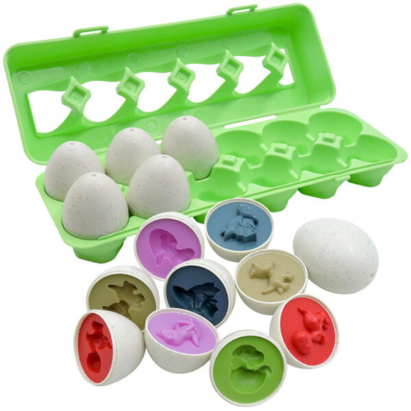 Baby Learning Educational Toy Smart Egg Toy Games Shape Matching Sorters Toys Montessori Eggs Toys For Kids Children - Image 7