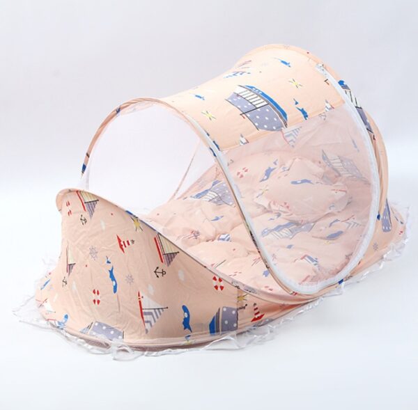 Foldable  Baby Bed Net With Pillow Net 2pieces Set - Image 8