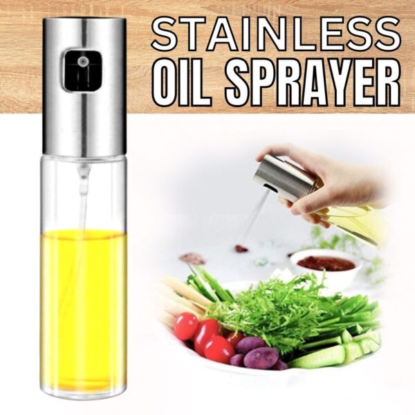 Olive Oil Sprayer Mister, Portable Spray Bottle Oil Sprayer For Cooking & Baking - Image 2