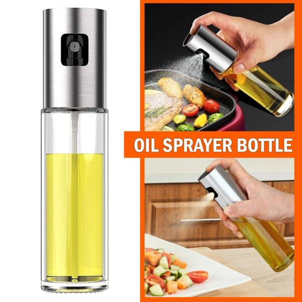 Olive Oil Sprayer Mister, Portable Spray Bottle Oil Sprayer For Cooking & Baking - Image 7