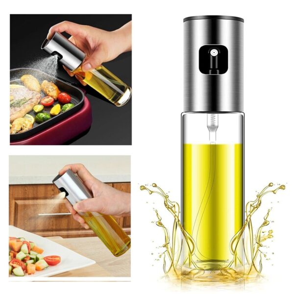 Olive Oil Sprayer Mister, Portable Spray Bottle Oil Sprayer For Cooking & Baking - Image 6