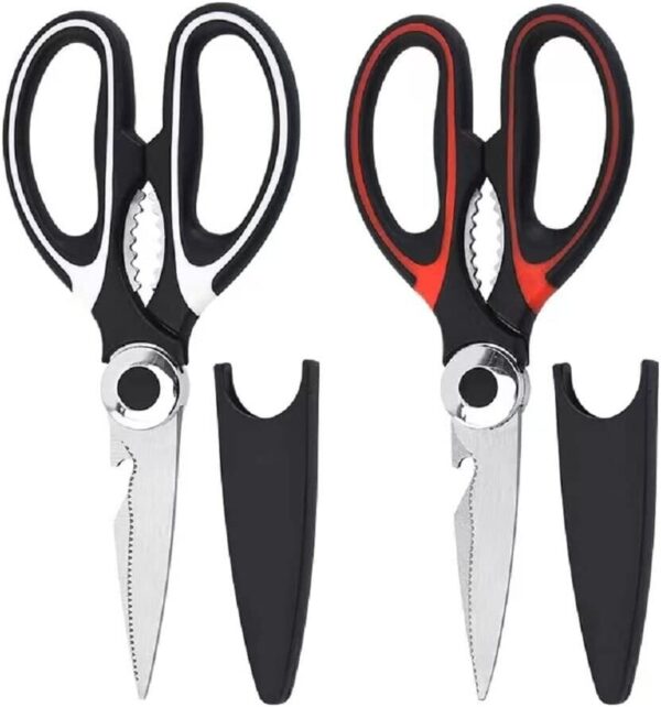 Kitchen Shears Scissors Heavy Duty Cooking Food Meat Chicken Utility - Image 5