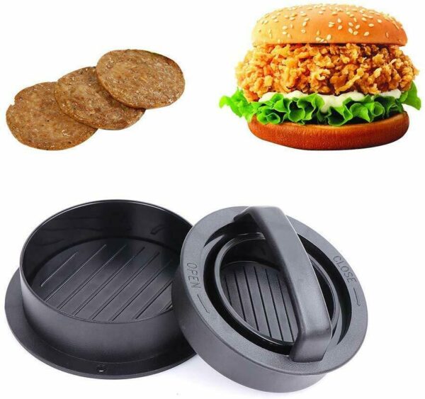 Burger Press Stuffed Patty Maker Mold Slider EASY Homemade Hamburger Making Tool - Image 6