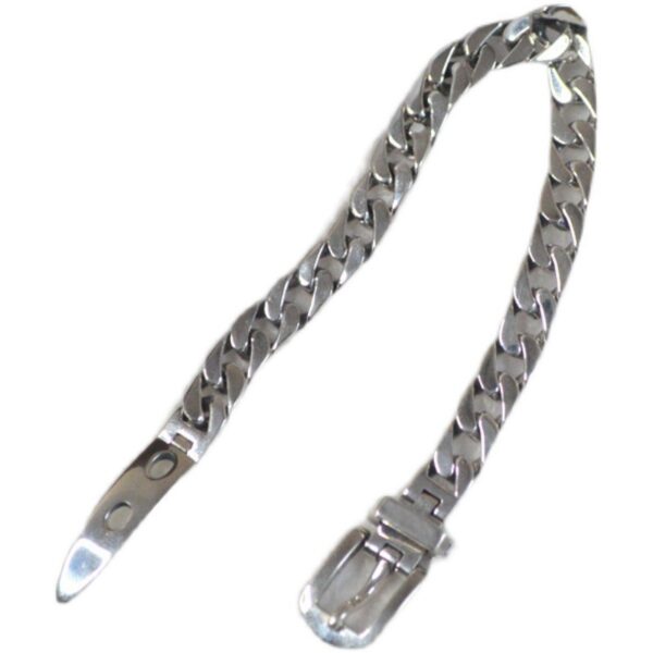 Women's 925 Sterling Silver Chain Belt Bracelet - Image 5