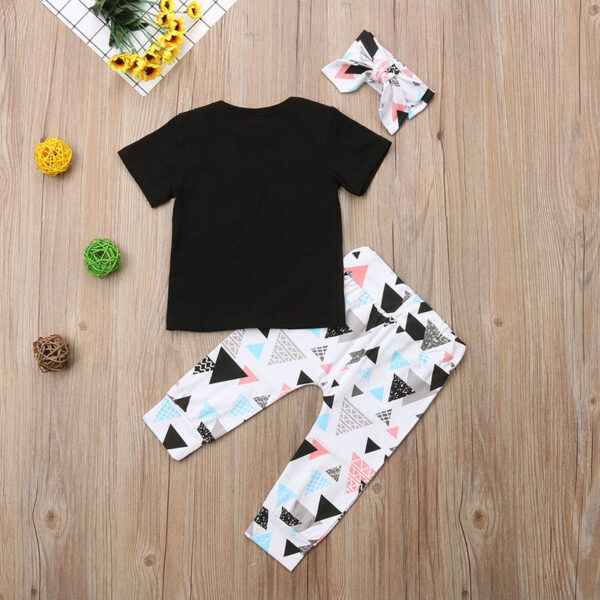 Short Sleeve  Trousers Three-piece Child - Image 3