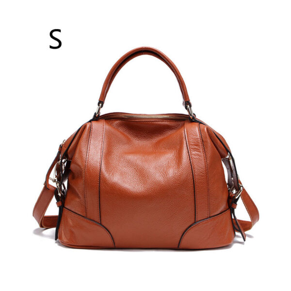 European And American Leather Top Layer Cowhide Bag For Ladies - Image 4