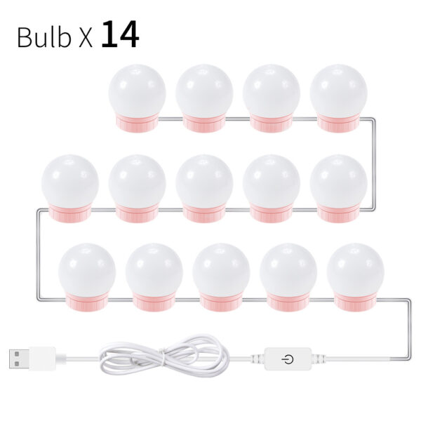 USB Touch Switch LED Mirror Light Bulb - Image 7