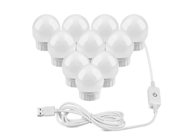 USB Touch Switch LED Mirror Light Bulb - Image 4