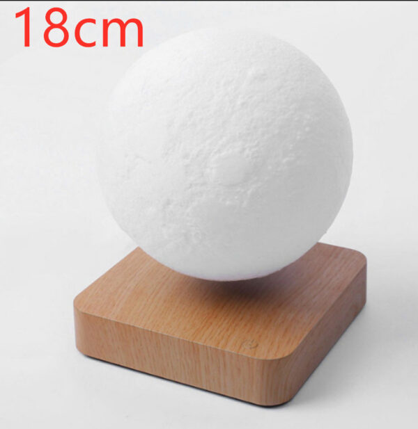 Magnetic Levitation Table Lamp Moon Light 3D Printing Planet Night Light - Image 5