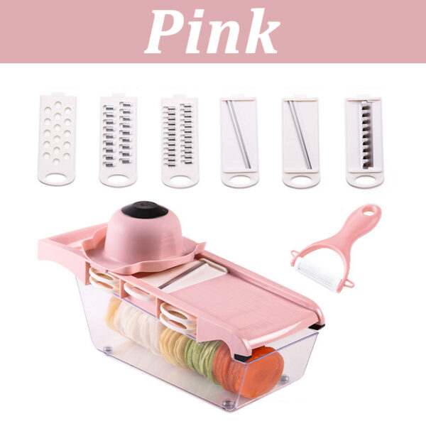 Multifunctional Vegetable Cutter Home Kitchen Slicing And Dicing Fruit Artifact - Image 7