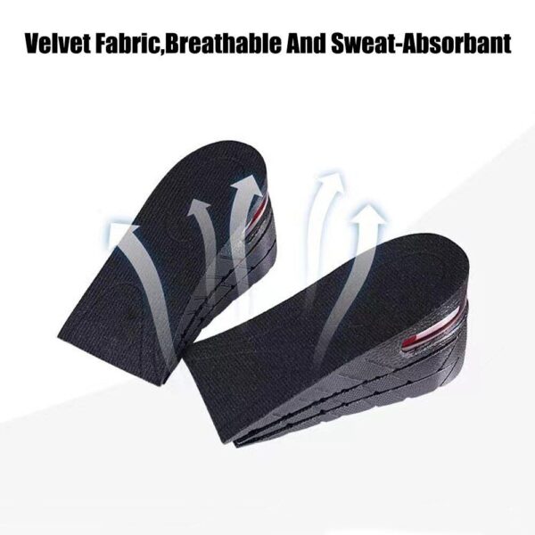 Invisible Height Increased Insole, Men Women Heel Lift Taller Shoe Inserts Pad Adjustable More Comfortable Supporting Insole For Unisex - Image 5