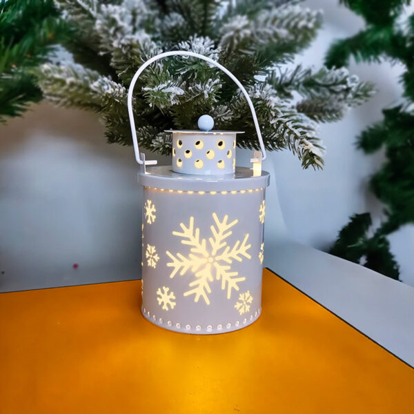 Christmas Candle Lights LED Small Lanterns Wind Lights Electronic Candles Nordic Style Creative Holiday Decoration Decorations - Image 9