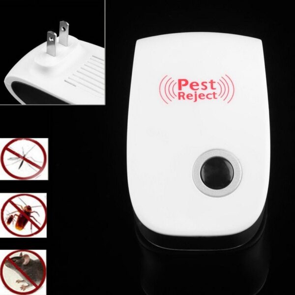 Electronic Ultrasonic Healthy Rechargeble Anti Mosquito Insect Pest Reject Mouse Repellent Repeller Practical Home EUUS Plug - Image 8